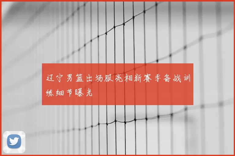 辽宁男篮出场服亮相新赛季备战训练细节曝光