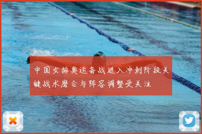 中国女排奥运备战进入冲刺阶段关键战术磨合与阵容调整受关注